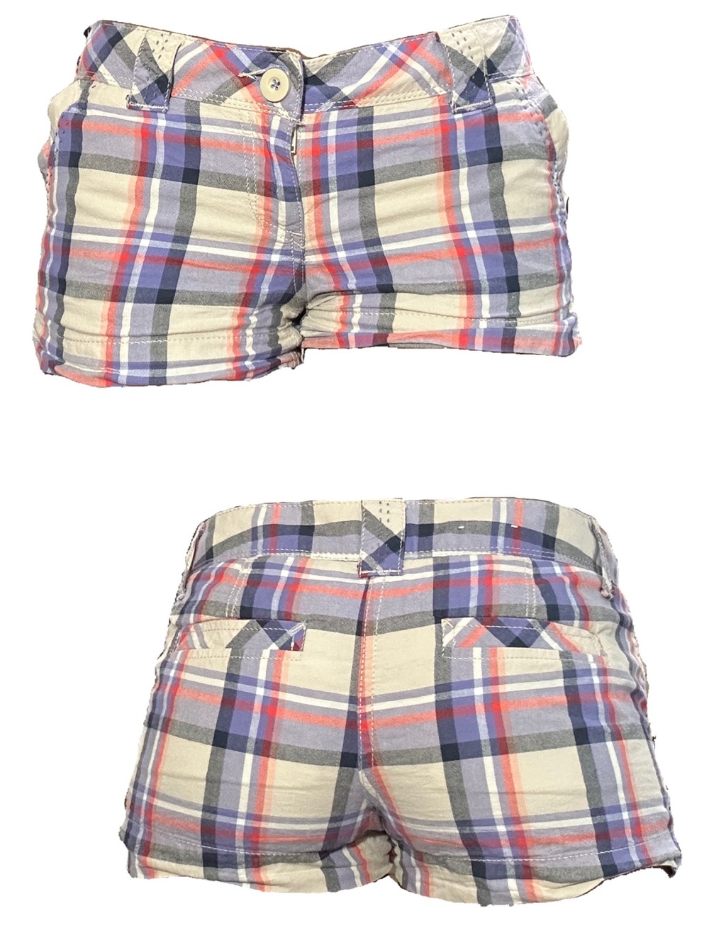 Mini Plaid shorts